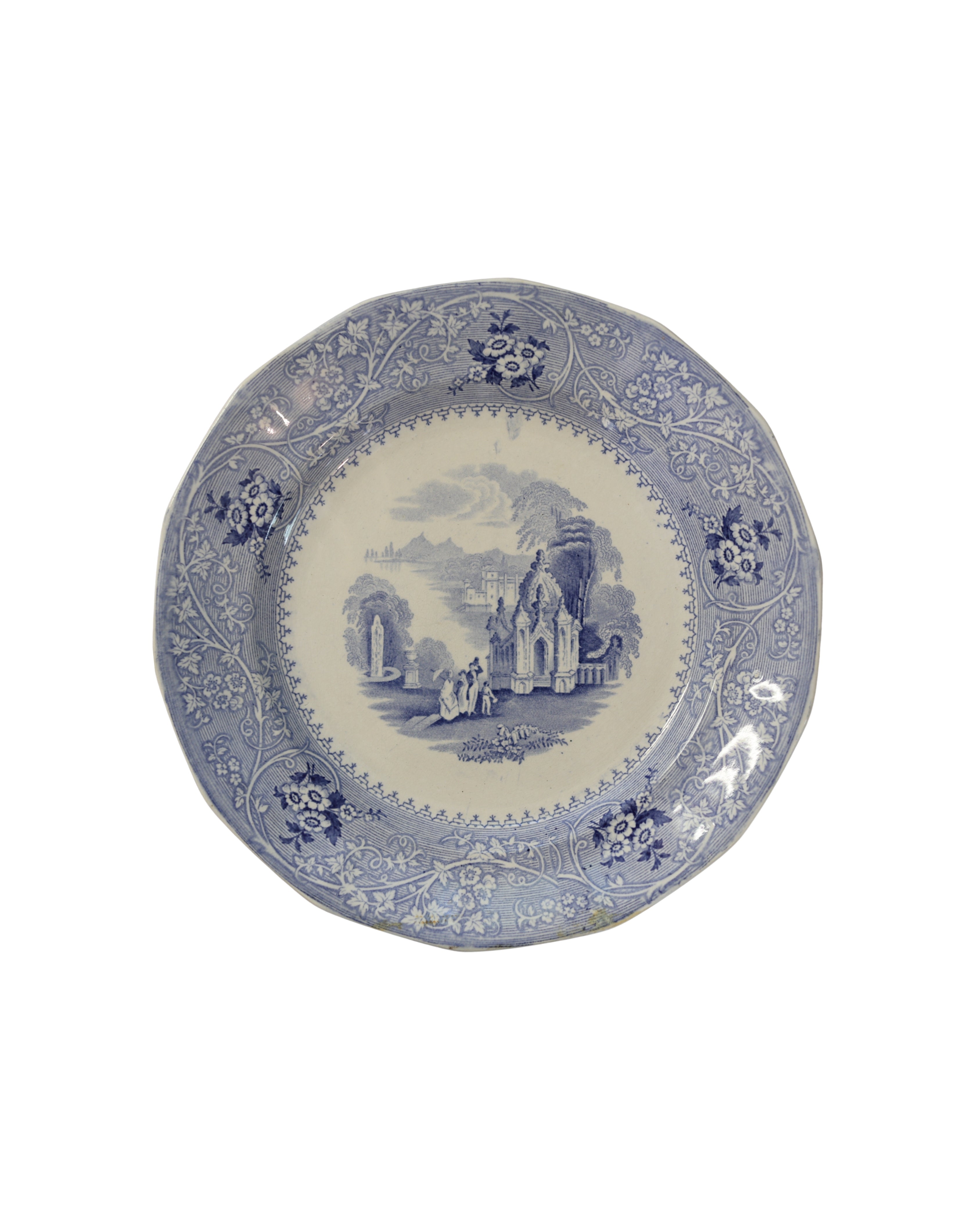 W. Adams & Sons "Columbia" Luncheon Plate