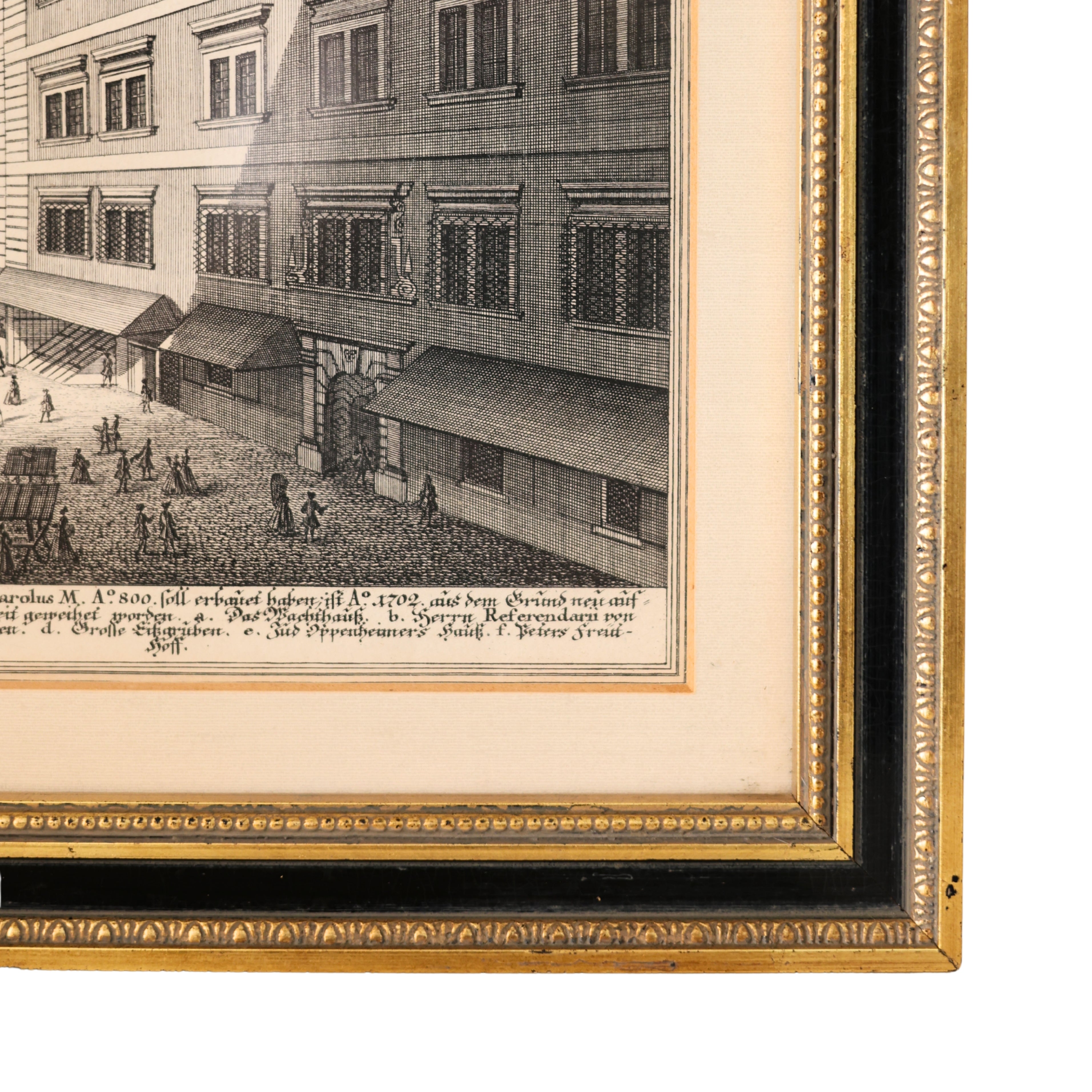 18th c. Engraving St. Peter’s Church, Vienna