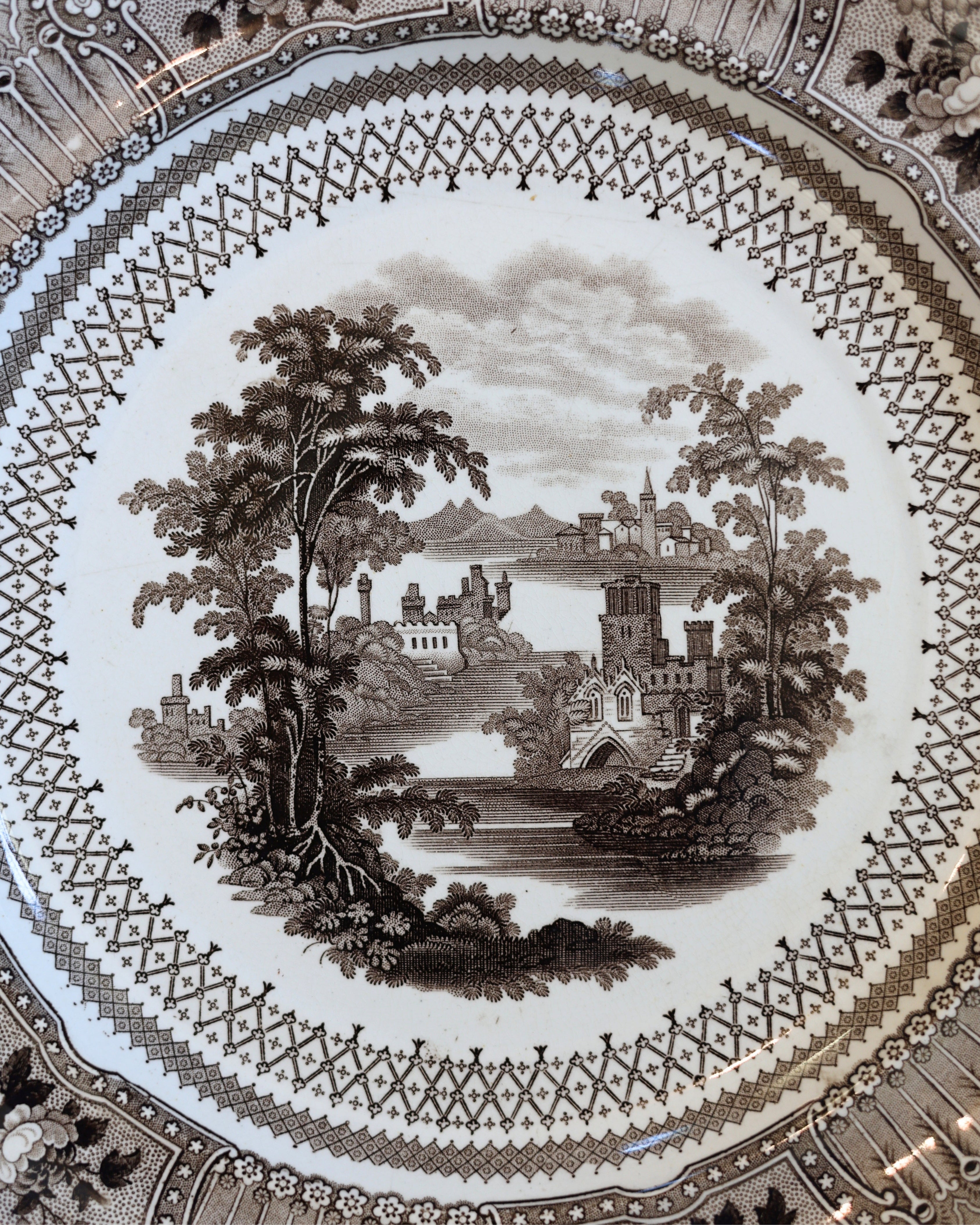 Ralph Stevenson & Son “Cologne” Dinner Plate-4