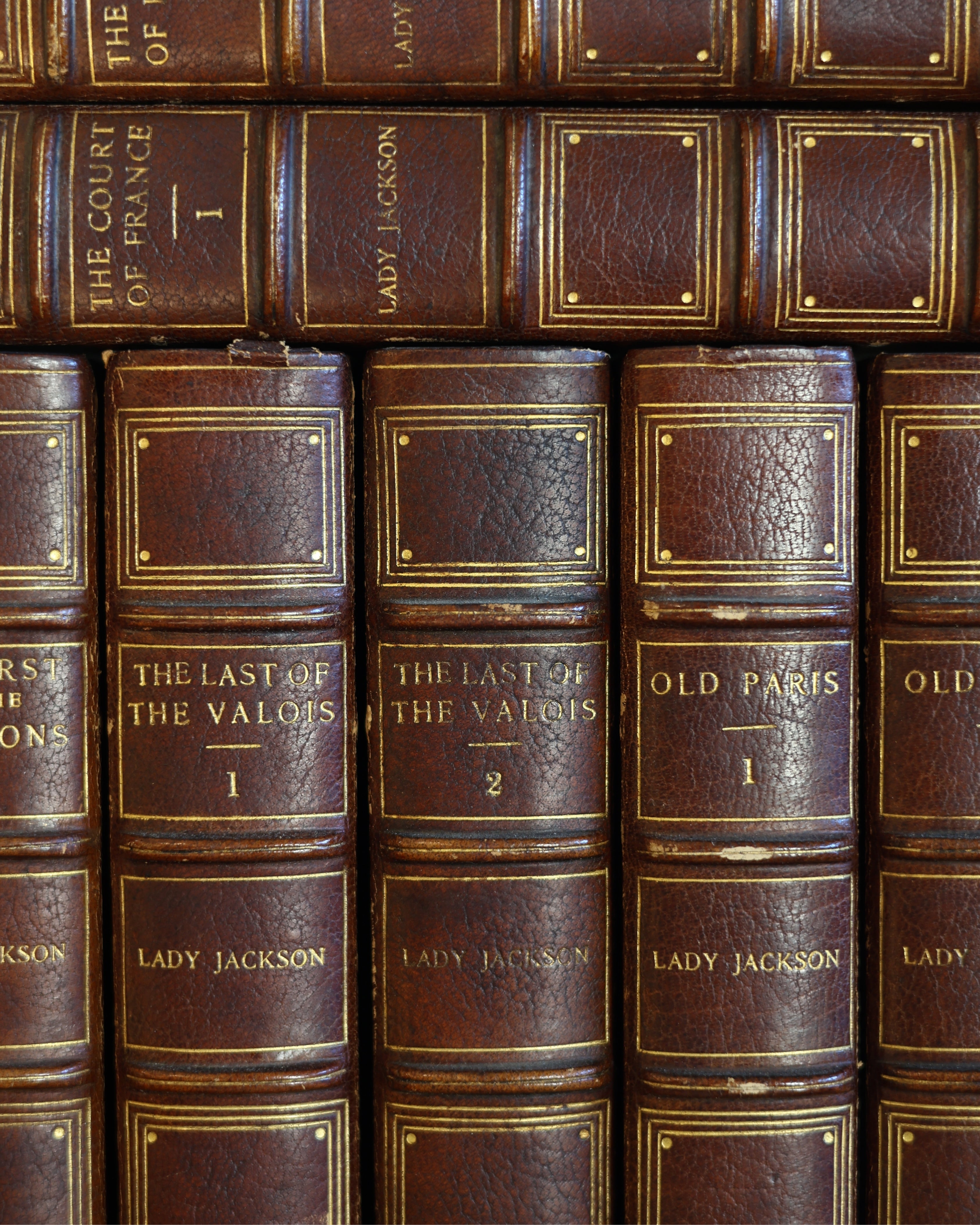 Histories of the French Court by Lady Jackson