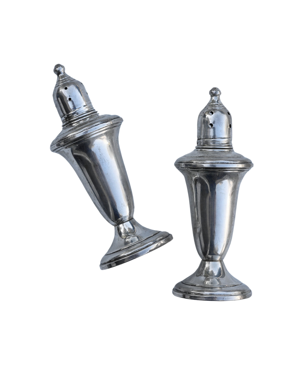 Sterling Weighted Salt & Pepper Shakers-4