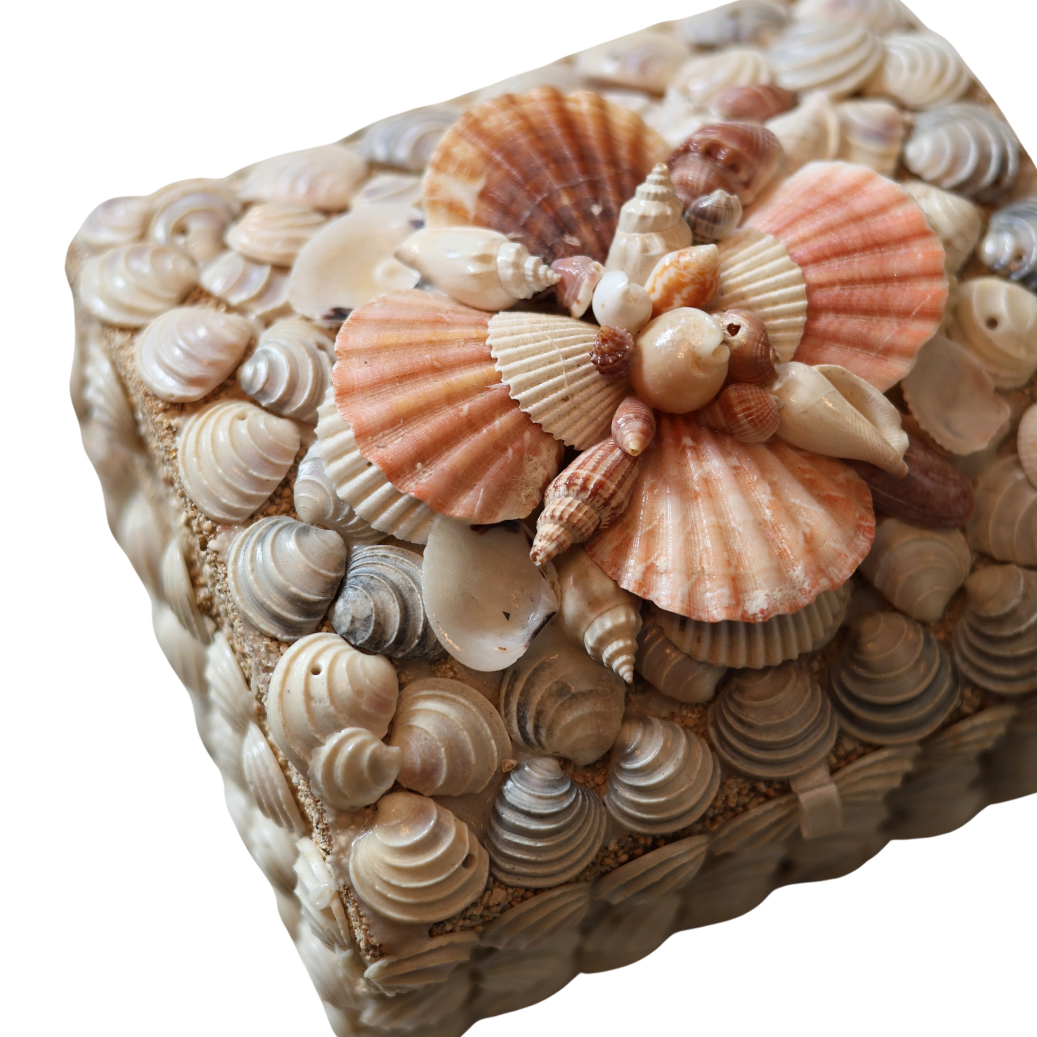 Shell Encrusted Grotto Box
