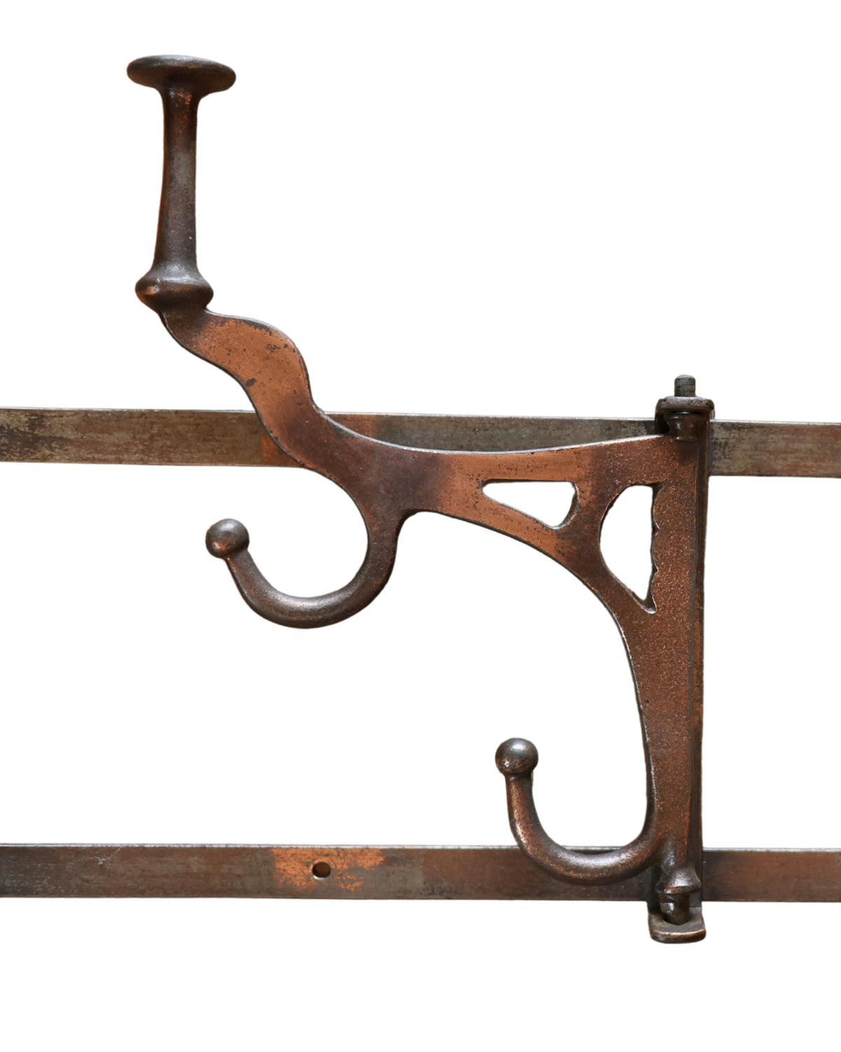 Swivel Copper Coat Rack-3