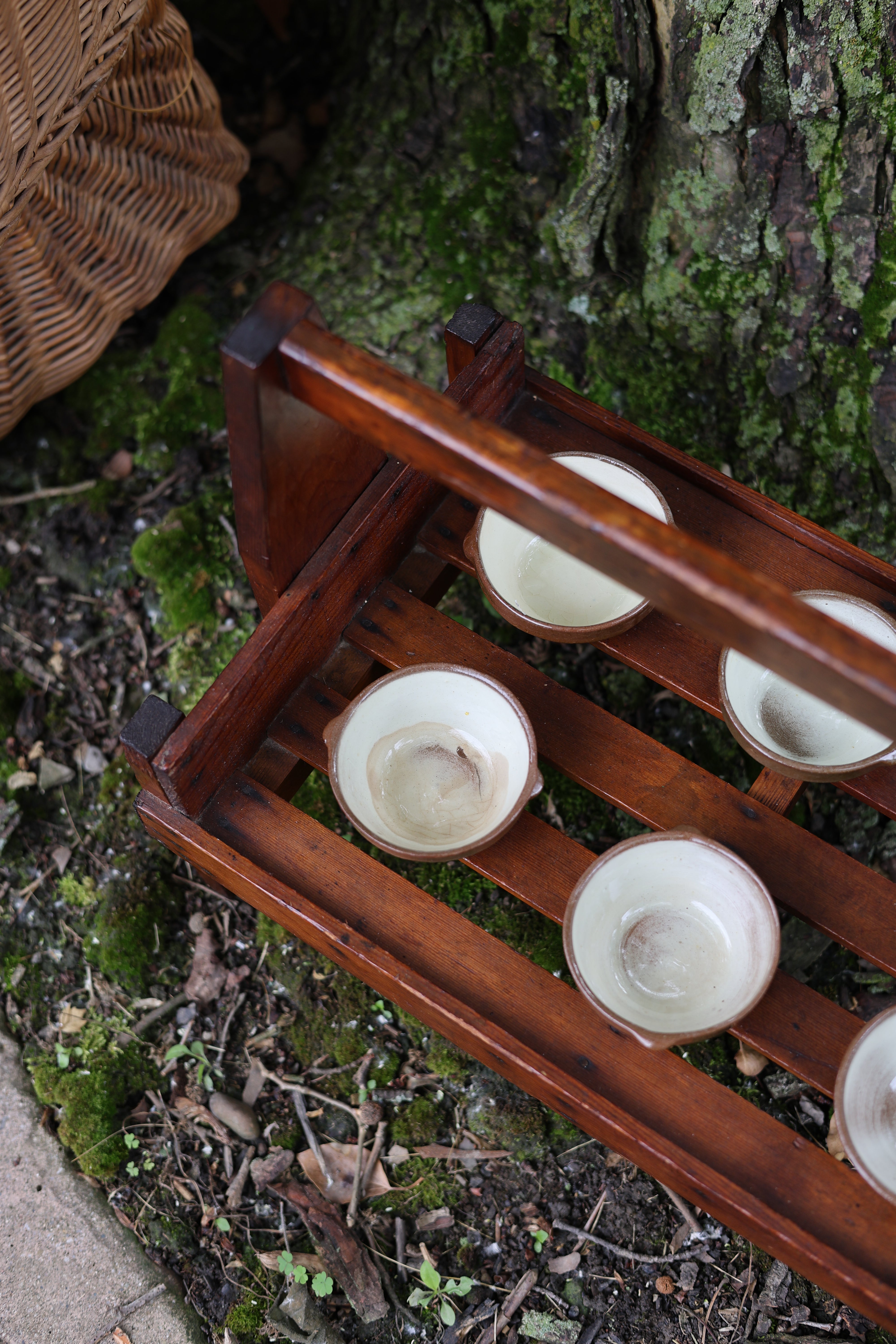 Wooden Garden Caddy