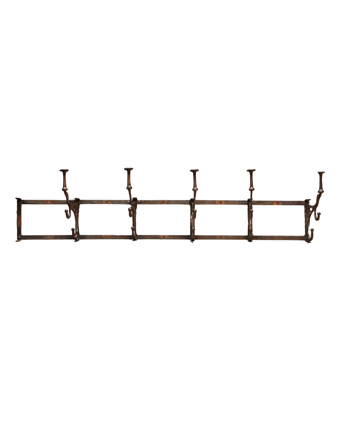 Swivel Copper Coat Rack