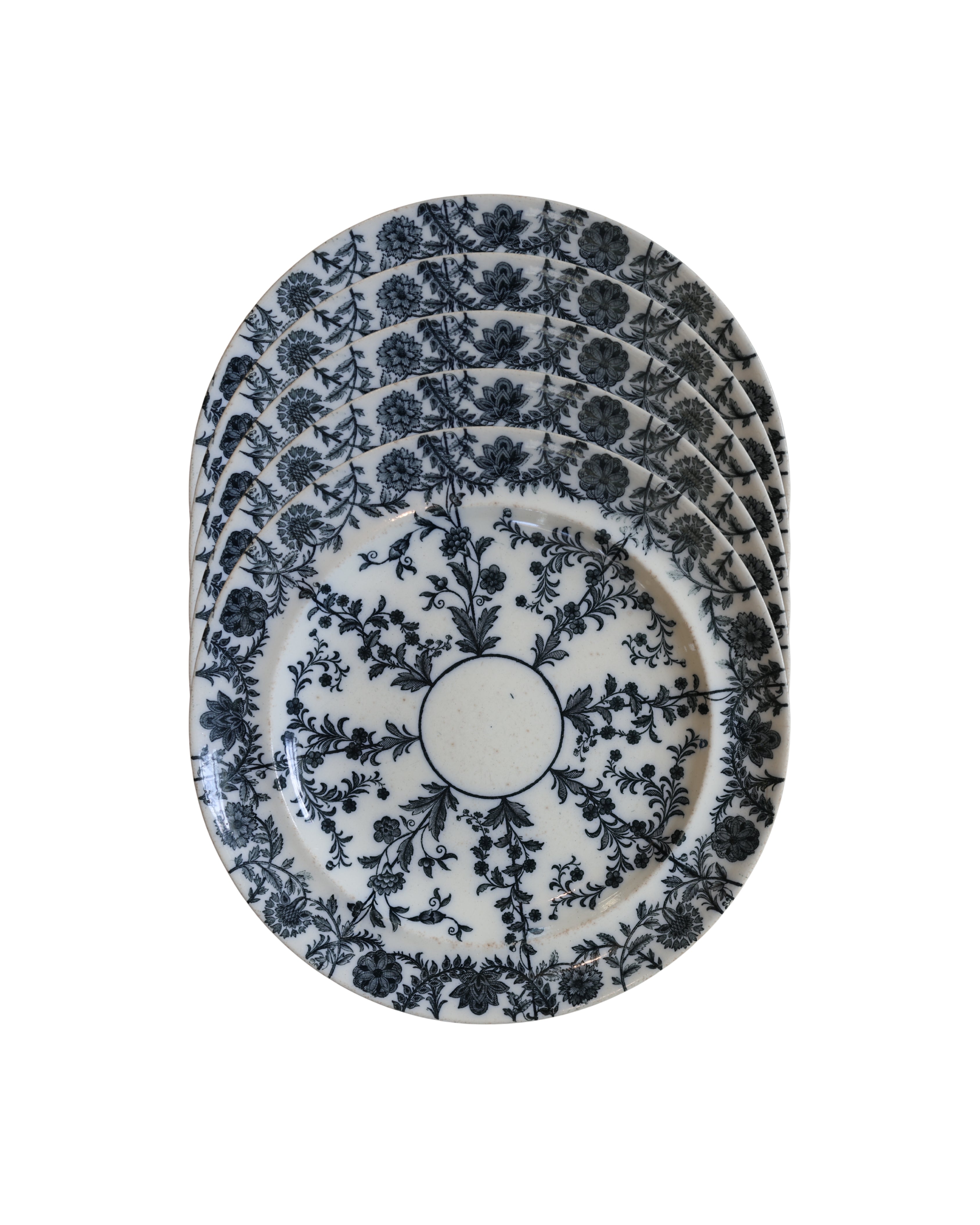 Copeland Spode "Delhi" Pattern Salad Plates-1