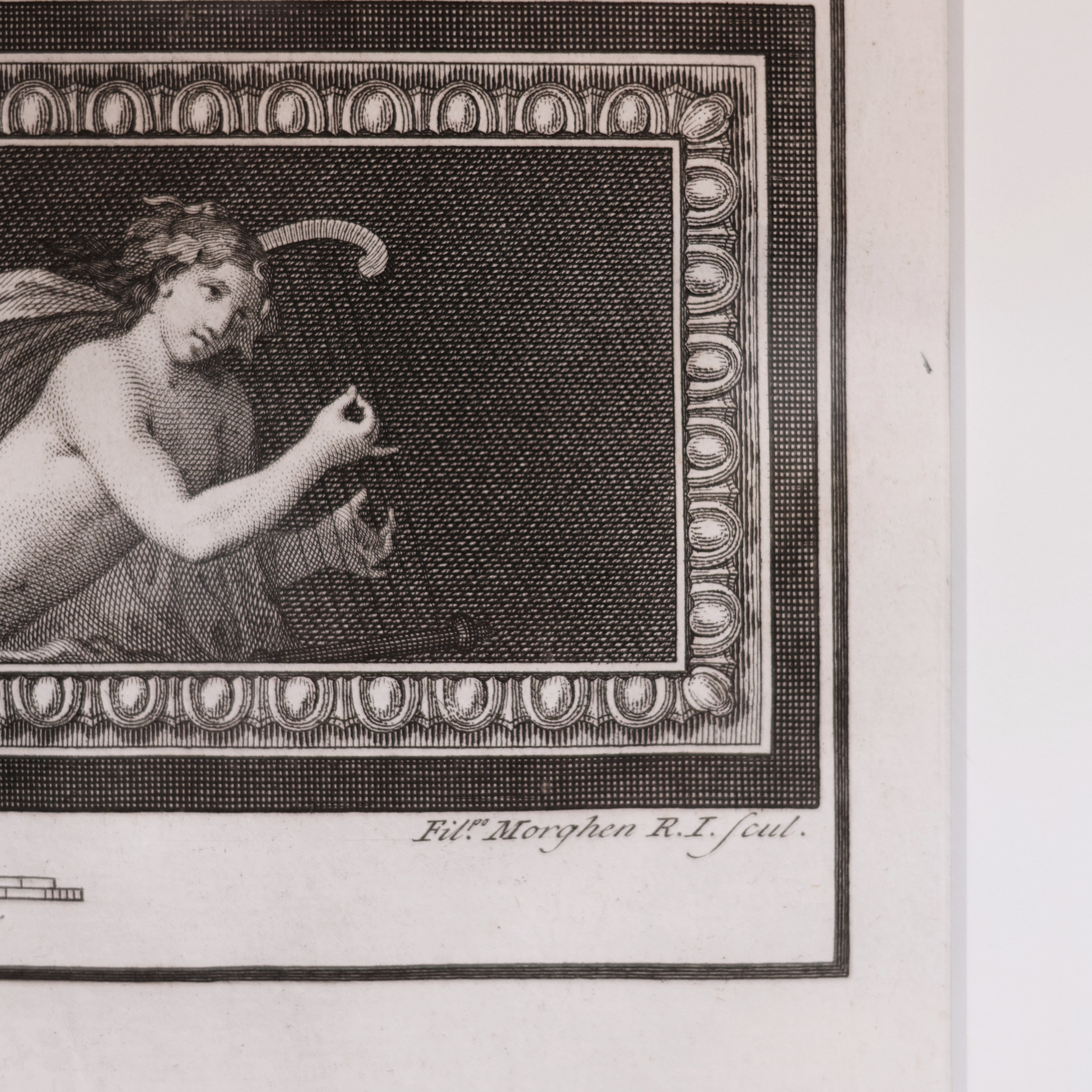 Goddesses Engraving from "Antiquities of Herculaneum"-6