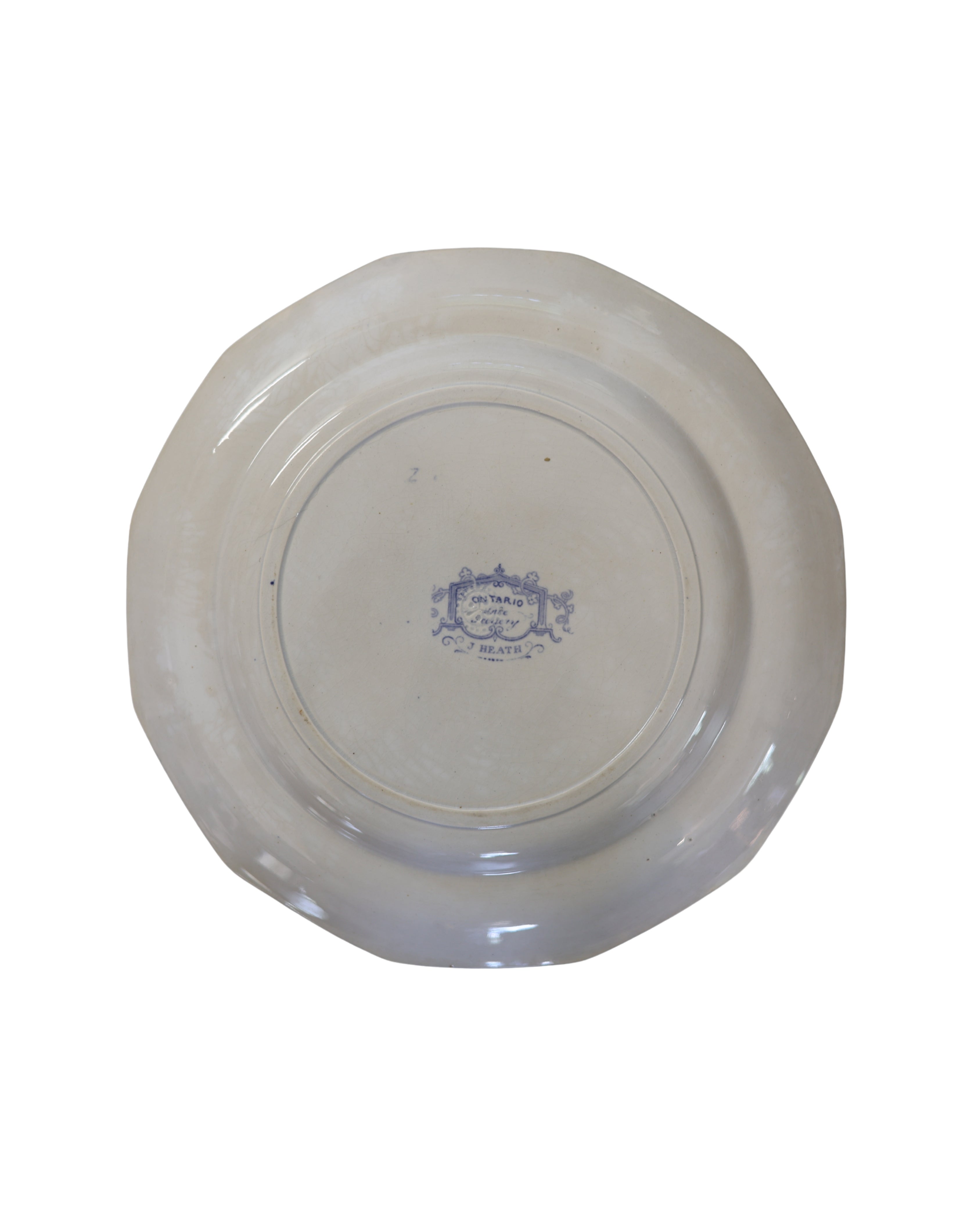 J. Heath "Ontario" Dinner Plate