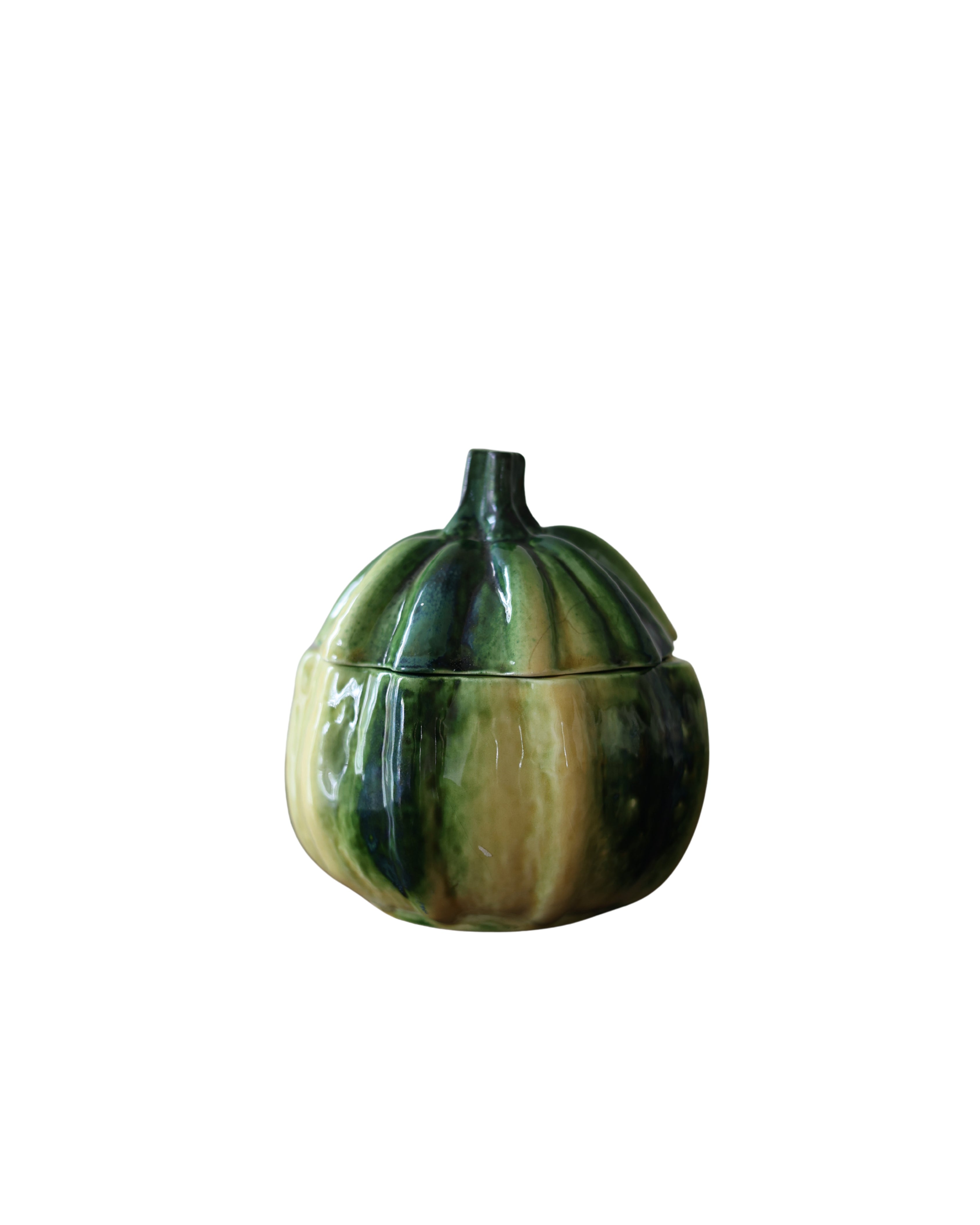 Pumpkin Gourd Lidded Vessel-2