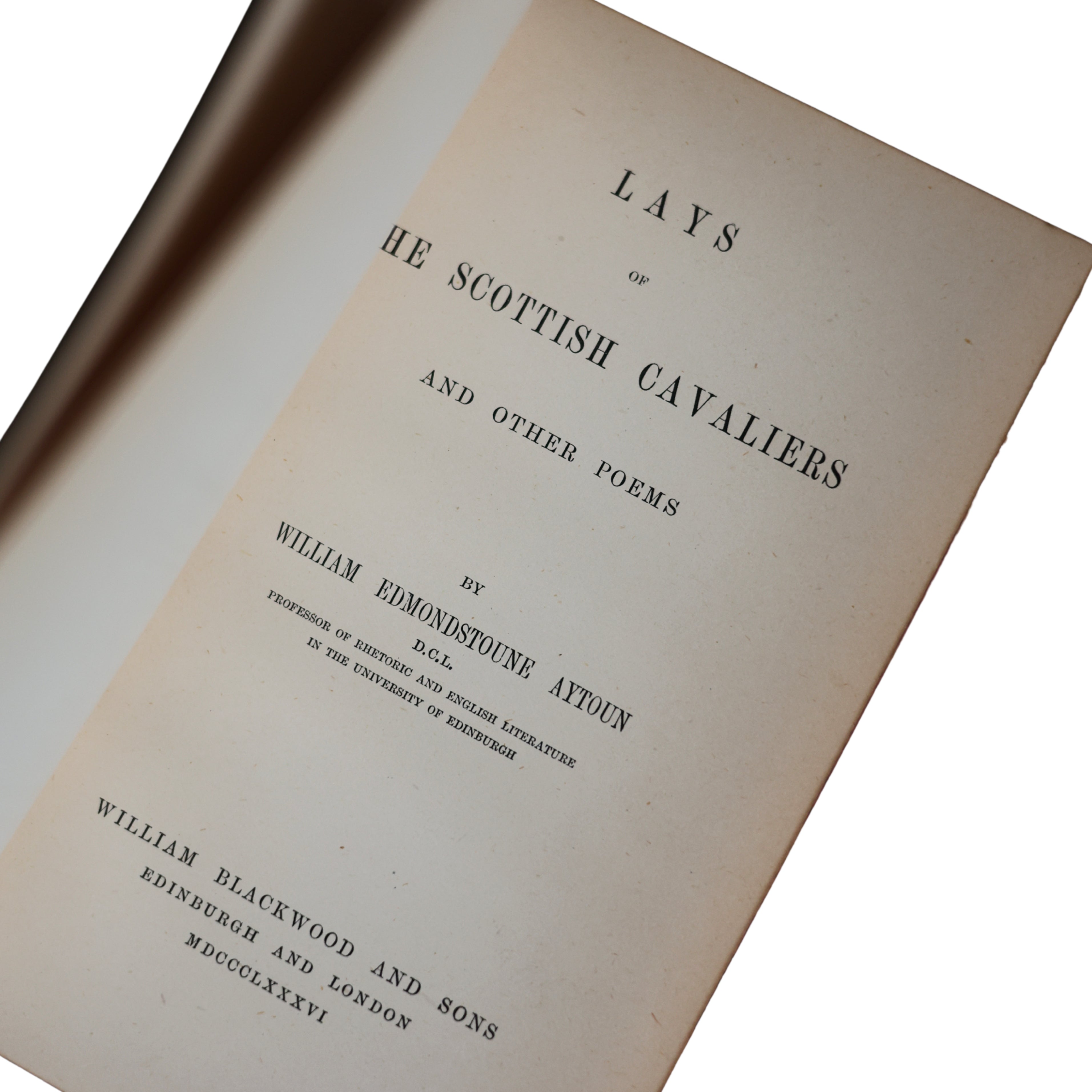 Lays of the Scottish Cavaliers and Other Poems