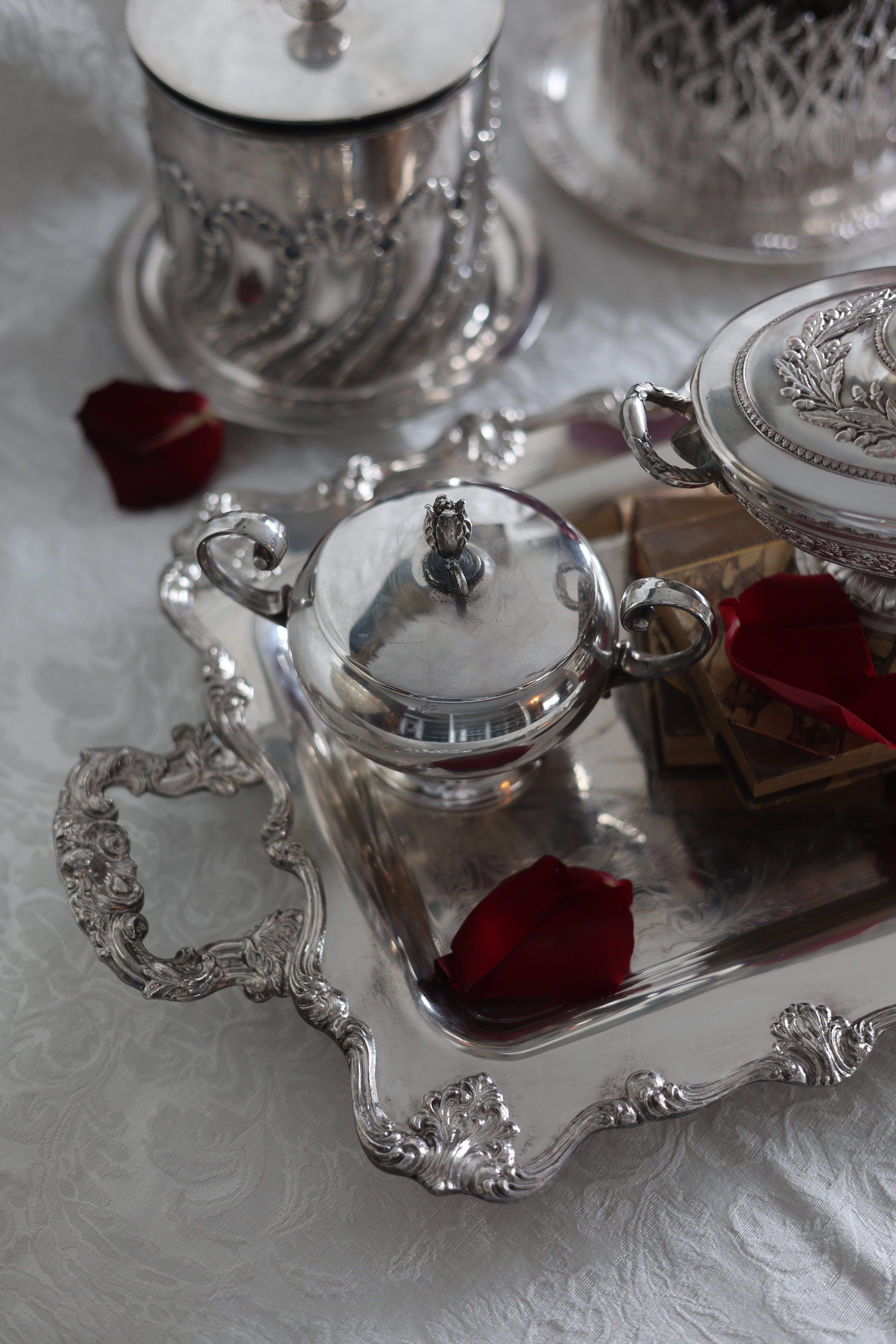 Bristol Flower Top Sugar Dish
