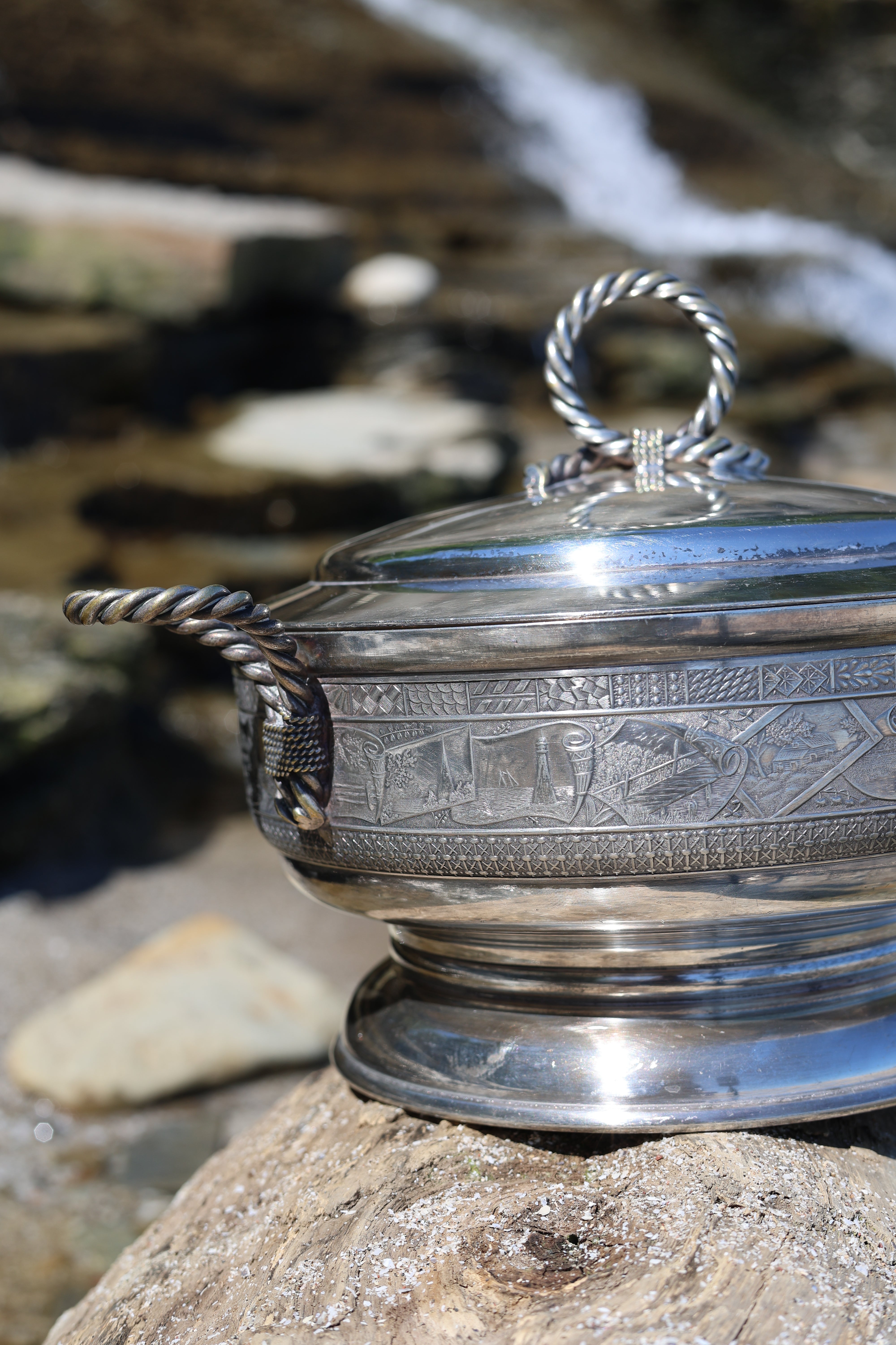 Derby Silver Co. Aesthetic Movement Tureen