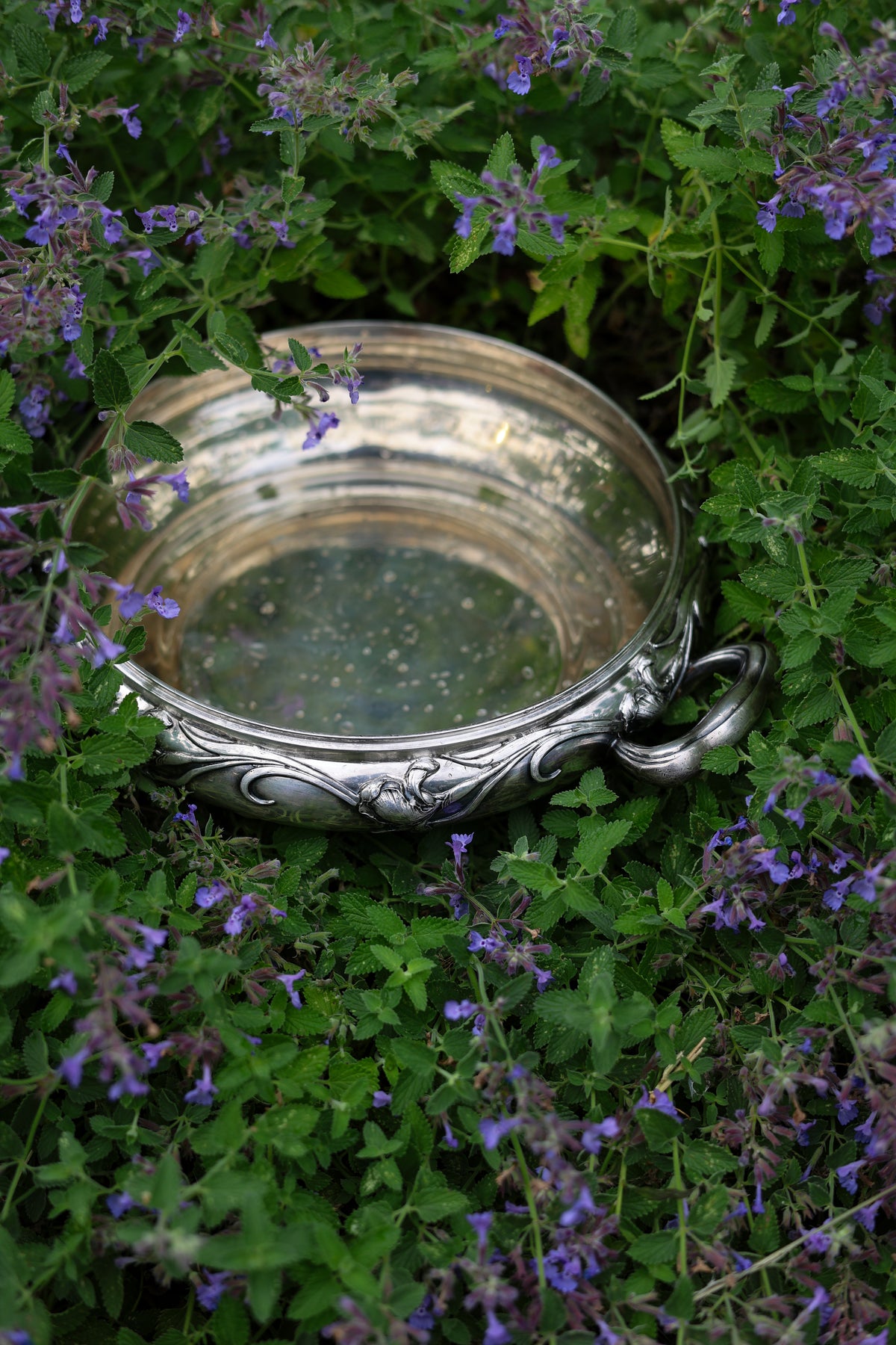 Reed & Barton Iris Silver Plate Server-3