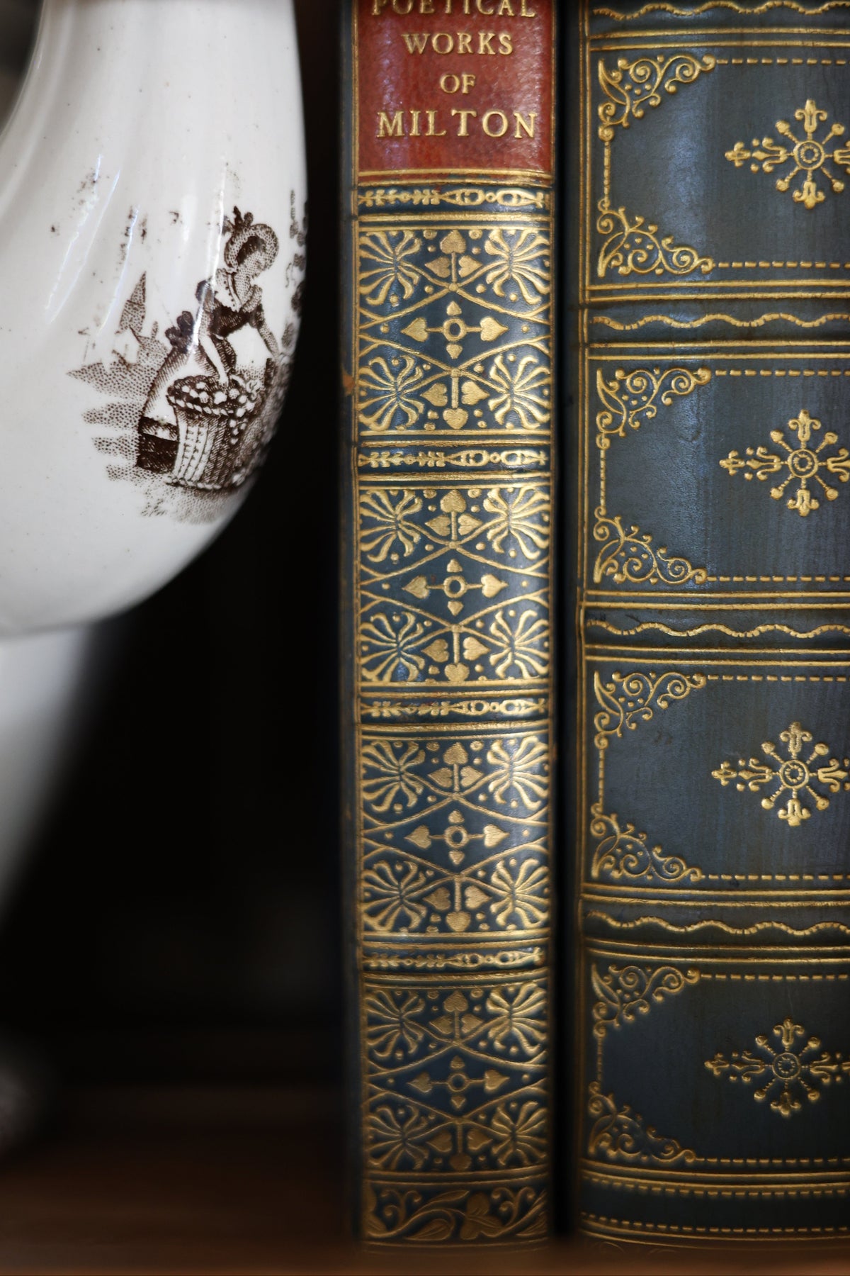 The Poetical Works of John Milton, Fine Binding by Bayntun-Rivière, 1946-1