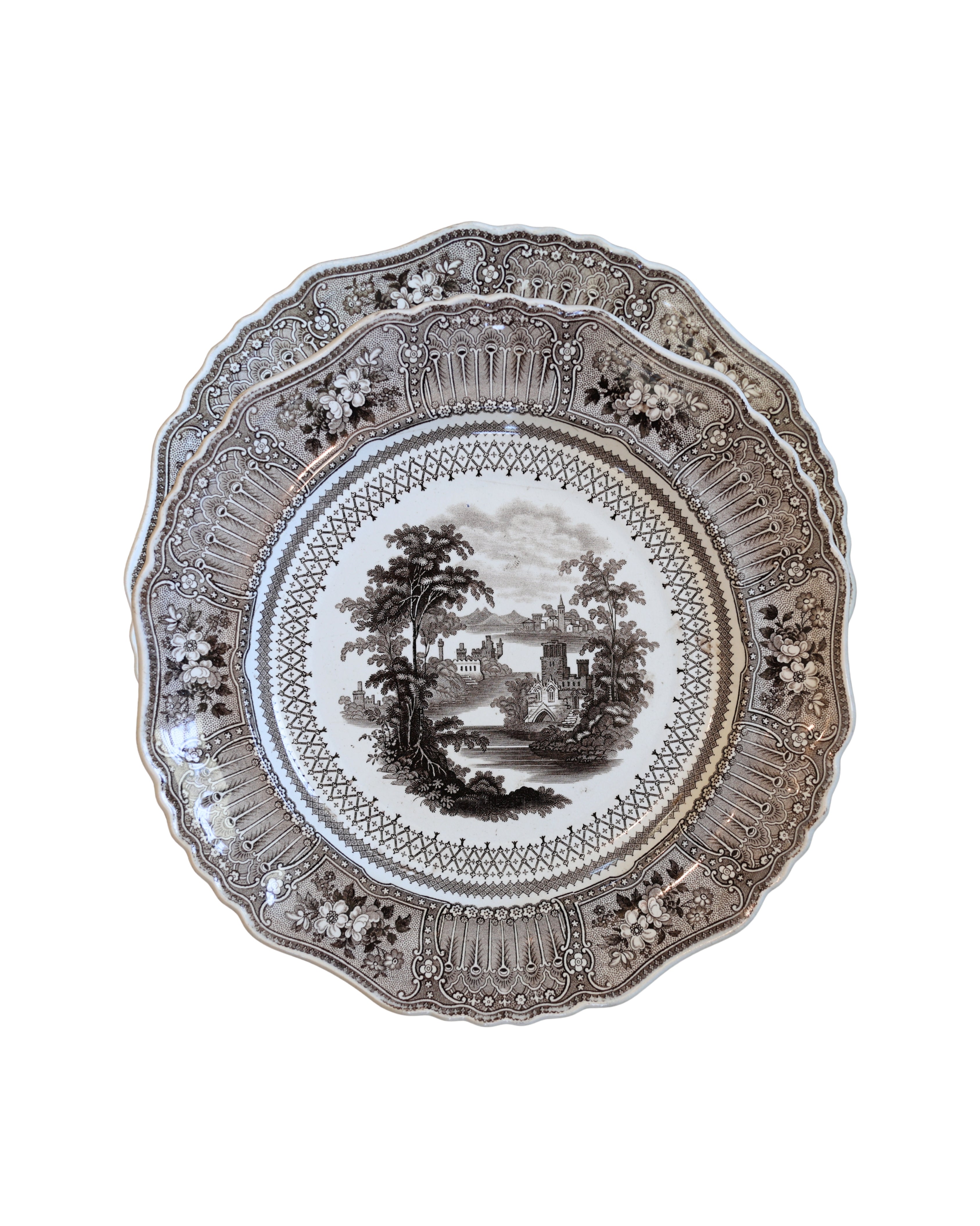 Ralph Stevenson & Son “Cologne” Dinner Plate-2