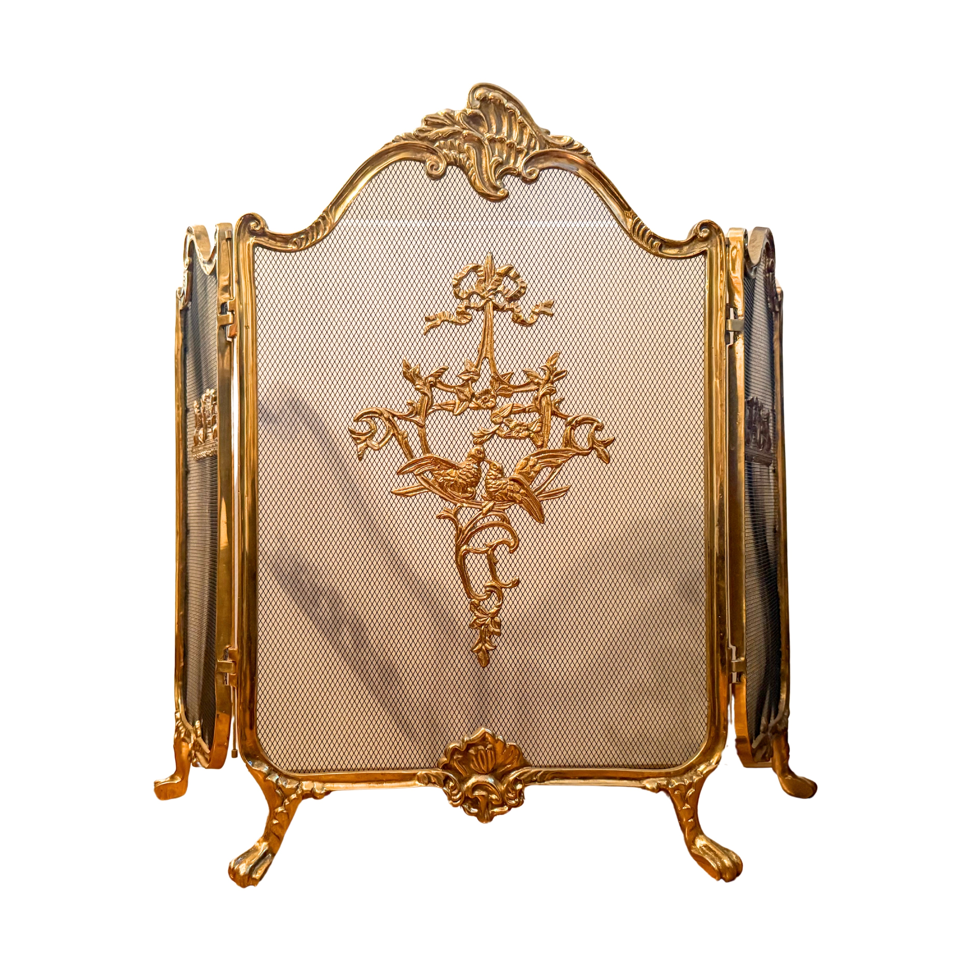 French Louis XVI Fireplace Screen
