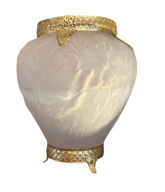 Satin Poppy Tiffin Vase