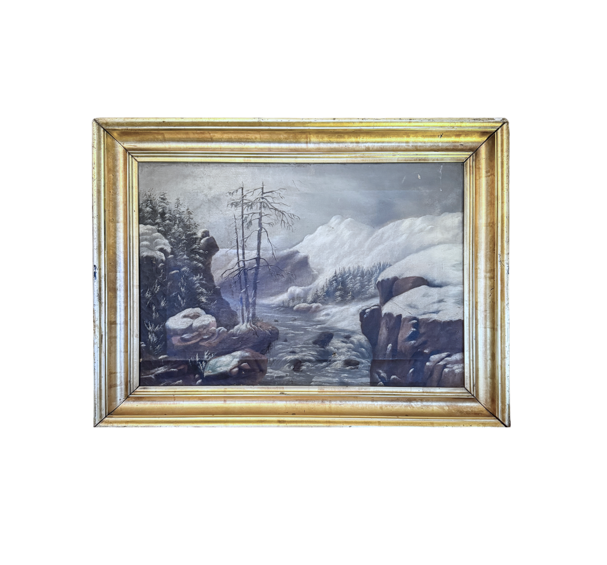 Antique Winter Landscape