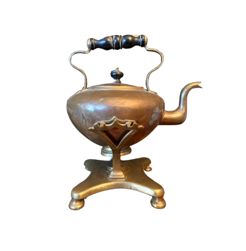 Copper Kettle and Stand