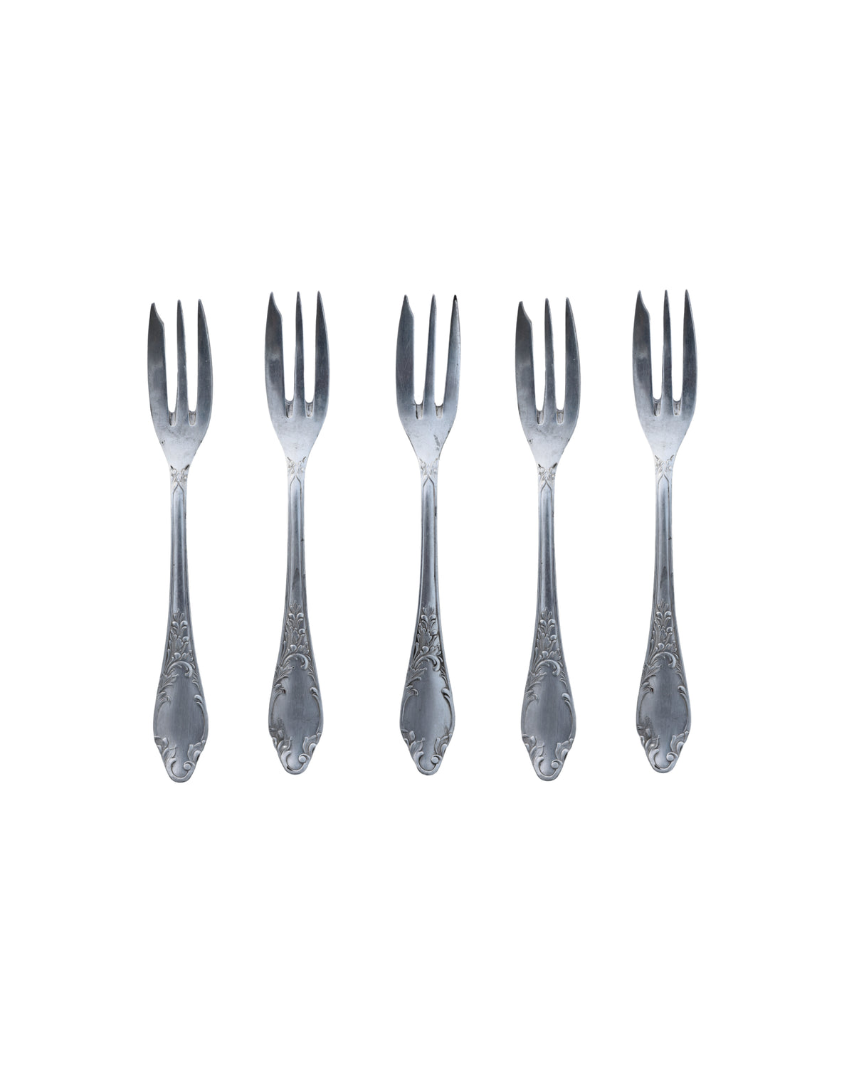 Extra Silver Dessert Forks-2