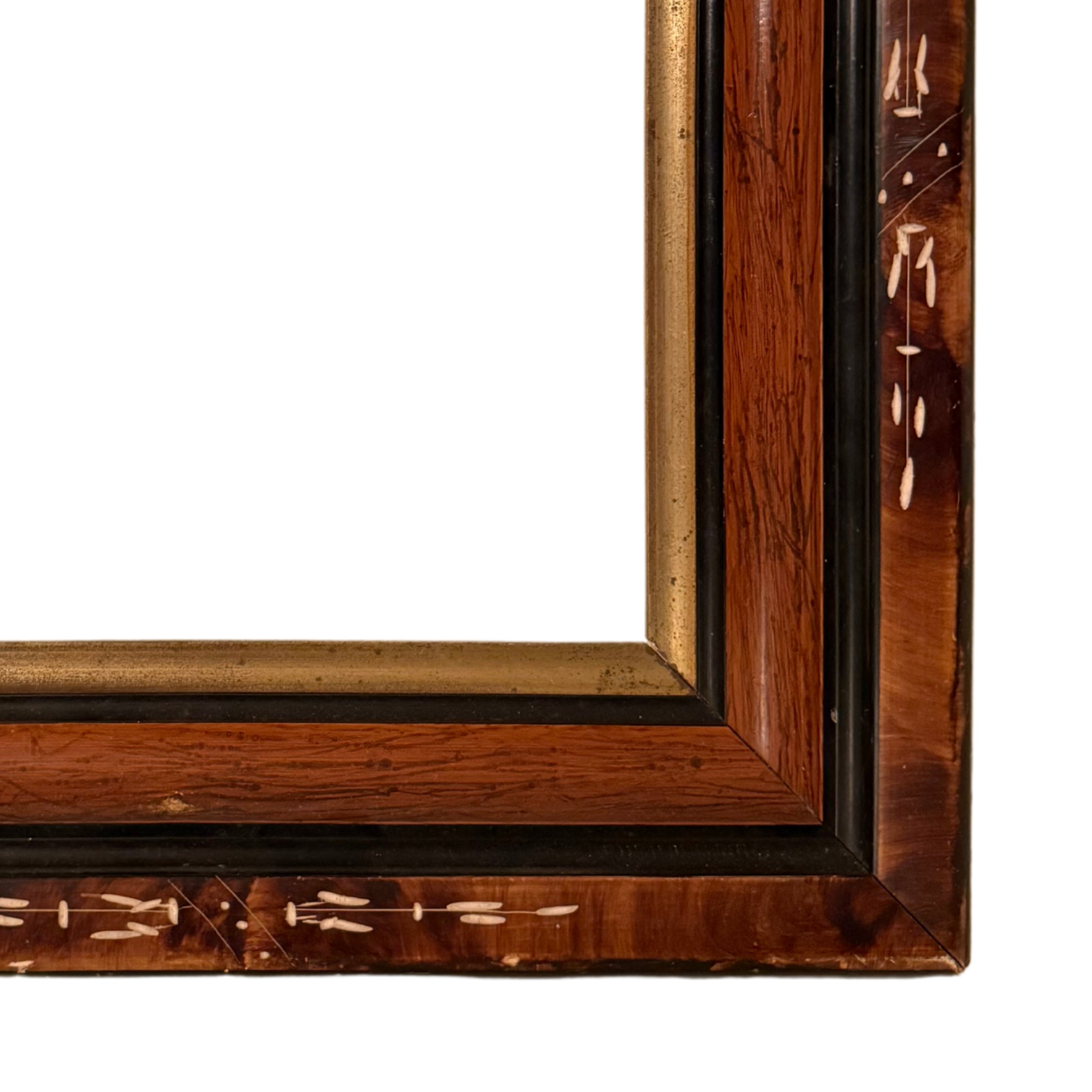 Faux Bois Eastlake Frame