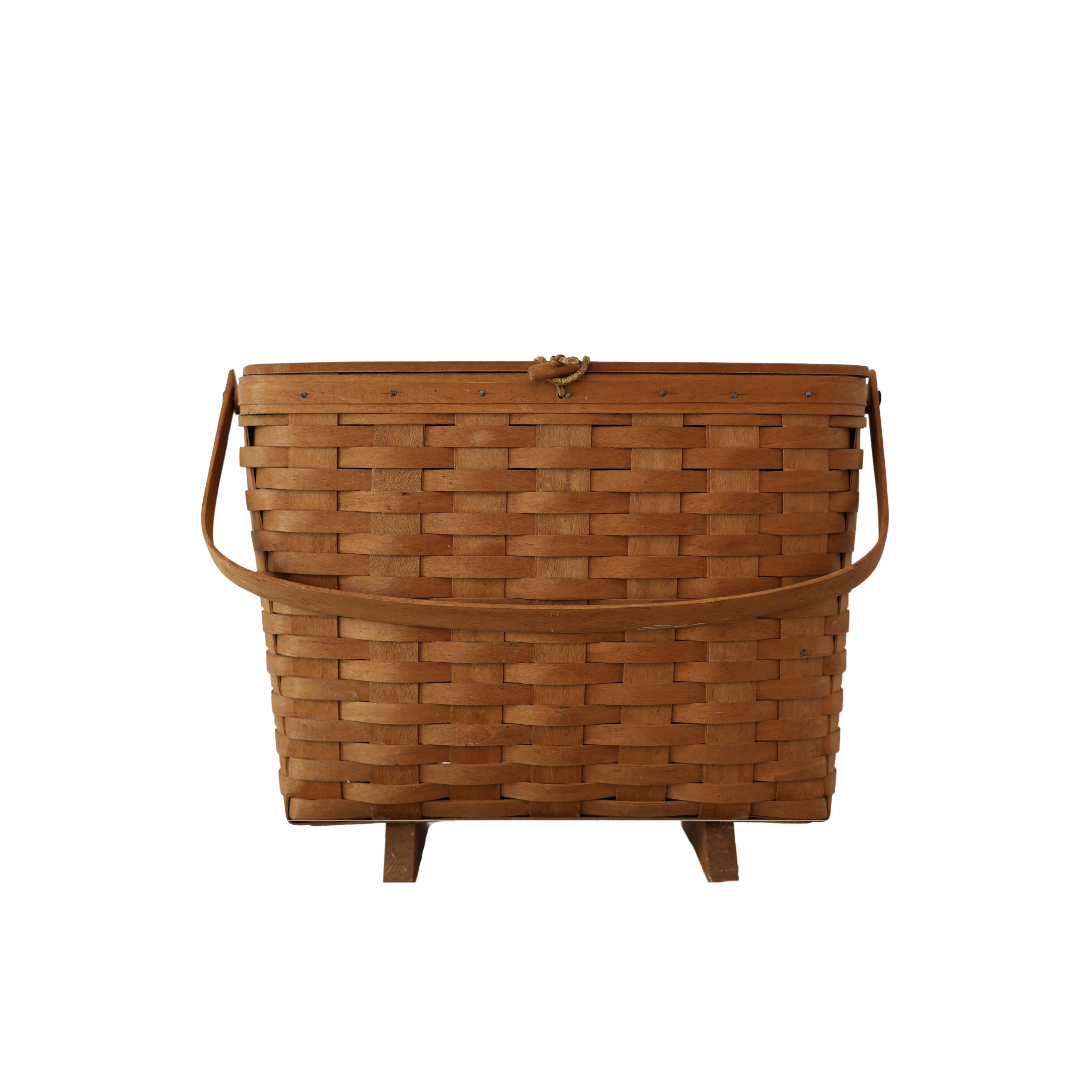 Longaberger Footed Storage Basket